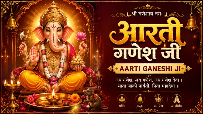Aarti Ganeshi ji