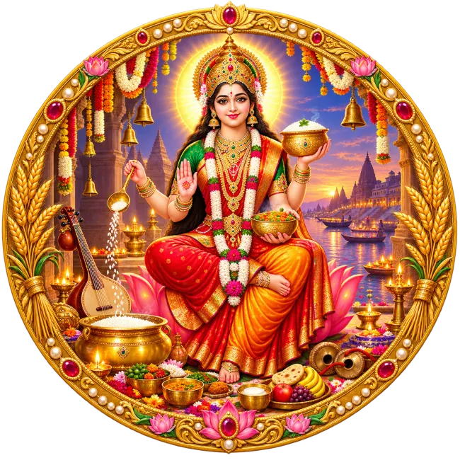 Annapurna Maa Bhajan Logo