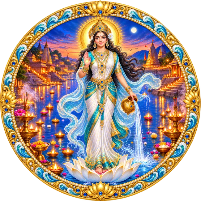 Ganga Aarti Logo