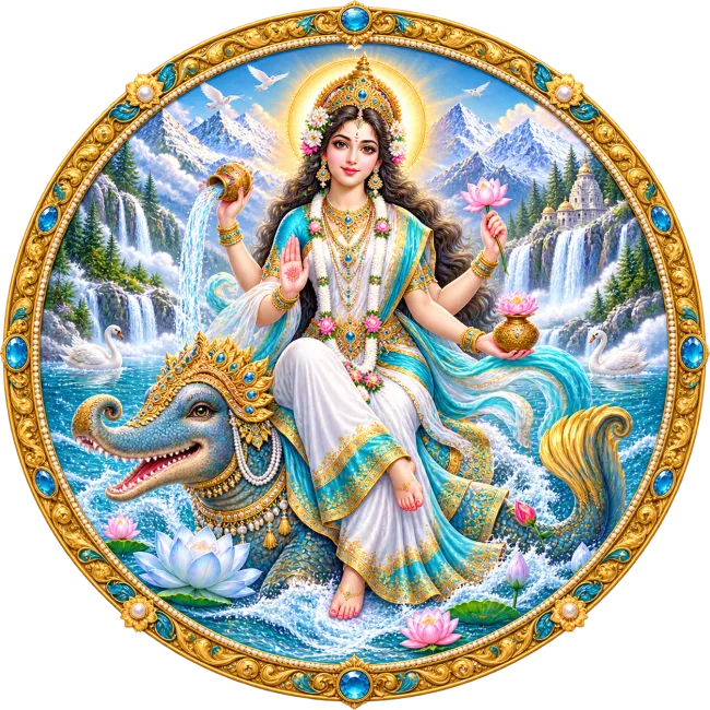 Ganga Aradhana Logo