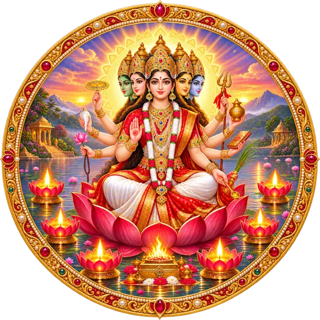 Gayatri Ashtakam Logo