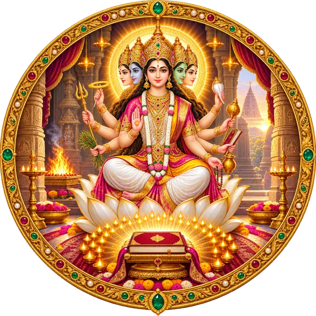 Gayatri chalisa logo