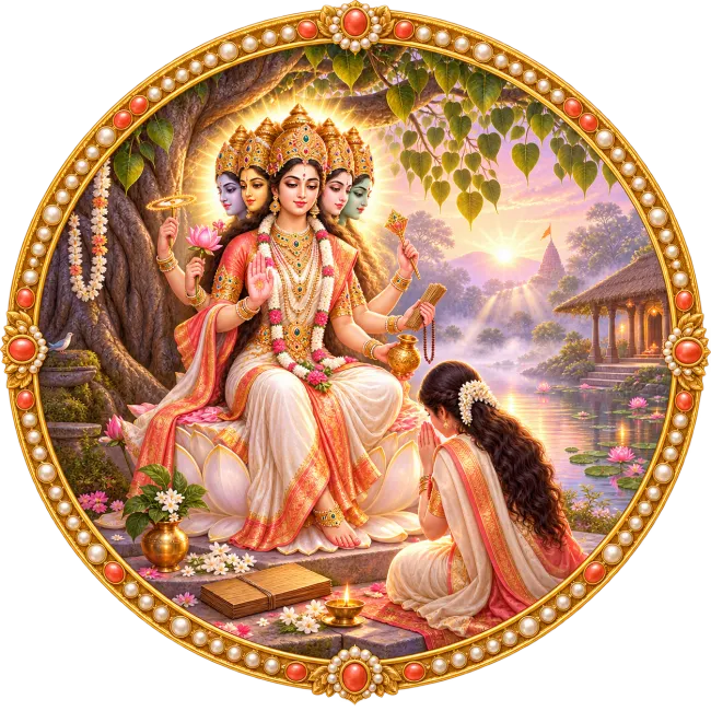 Gayatri Kshama Stotram Logo