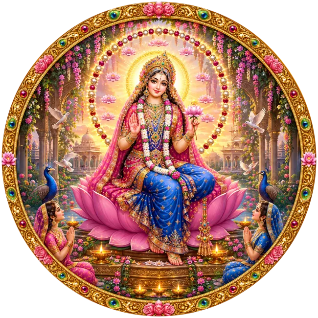 Radha ji 108 names logo