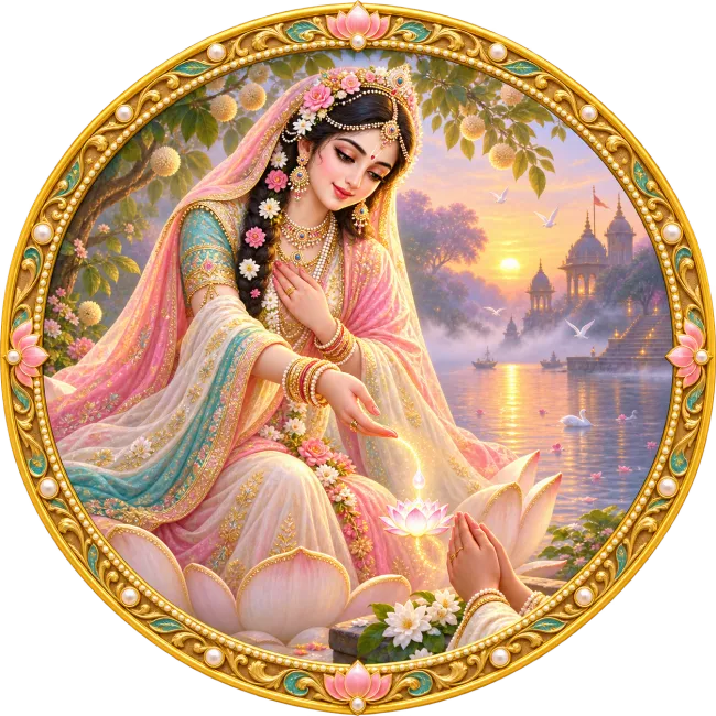 Radha ji kshama prarthana logo