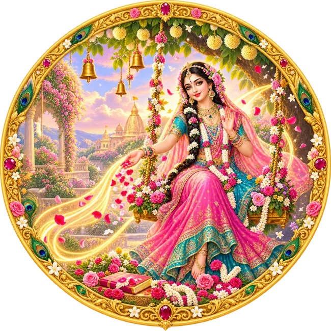 Radha ji stuti logo
