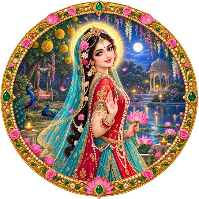 Radha Kripa Kataksh Logo