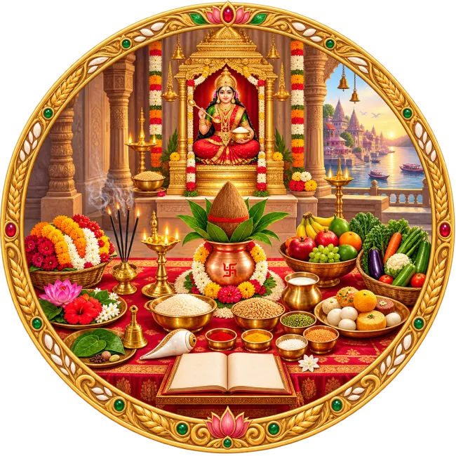 Annapurna Puja Vidhi Logo