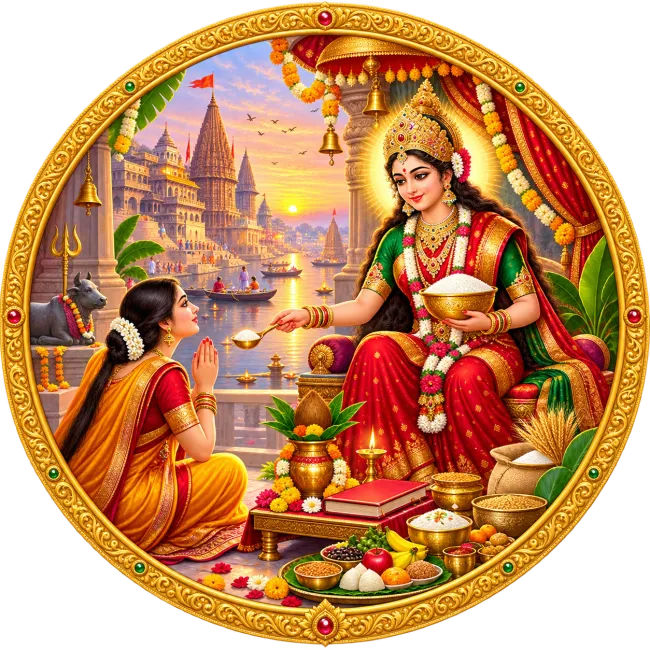 Annapurna Vrat Katha Logo