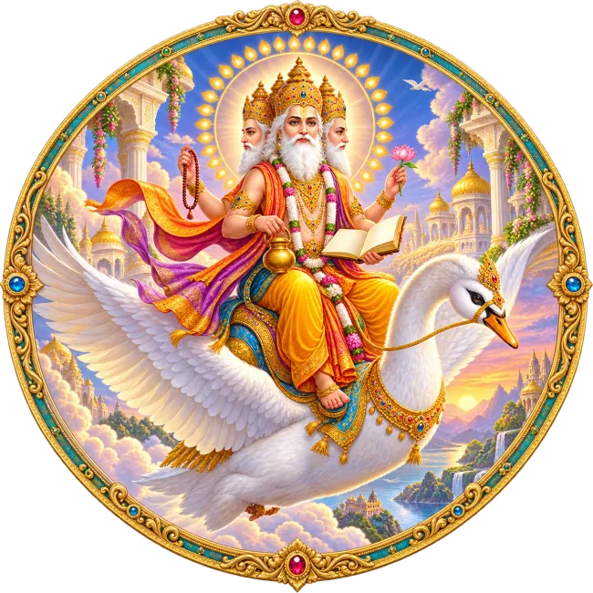 Brahma Ji Chalisa Logo