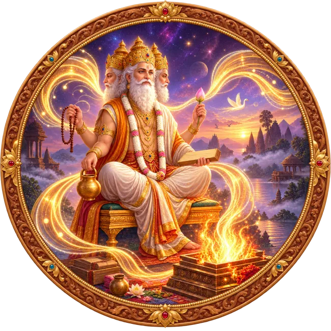 Brahma Ji Suktam Logo