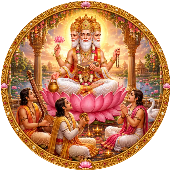 Bramha Ji Bhajan Logo