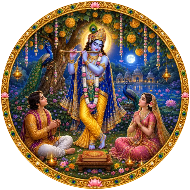 krishna chalisa logo