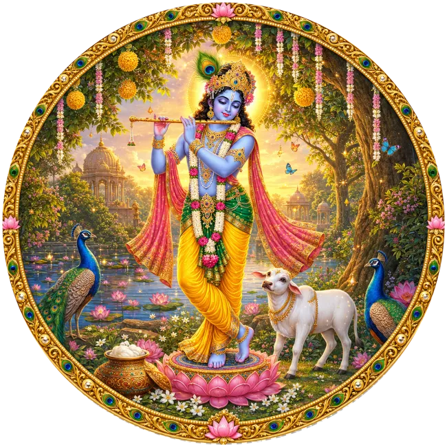 Krishna Madhurashtakam Logo
