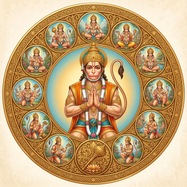 Shri Hanuman 11 Naam