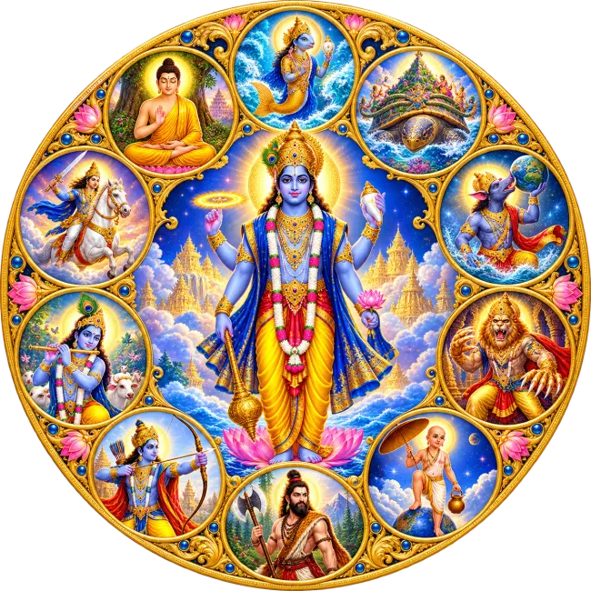 Vishnu Ji Dashavatar Names