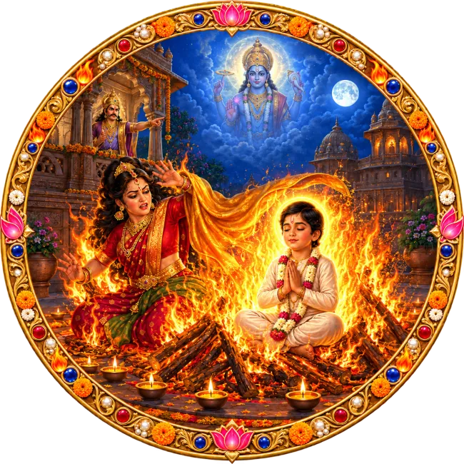 Holi Ki Katha – Bhakt Prahlad Aur Holika