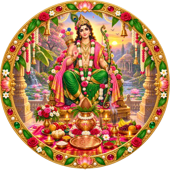 Kamdev Puja Vidhi Logo