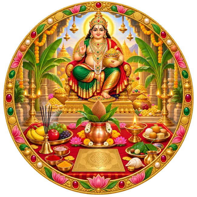 Kuber Puja Vidhi Logo