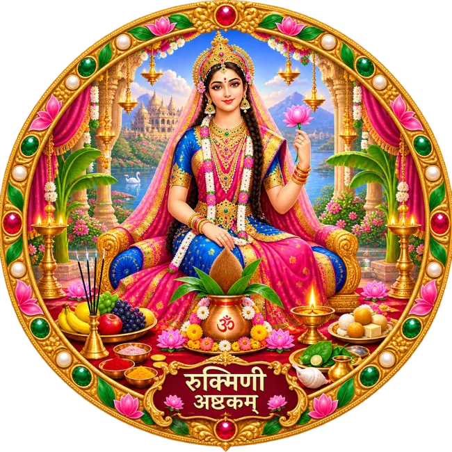 Rukmini Ashtakam Logo