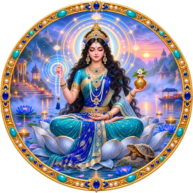 Yamuna Mantra Logo