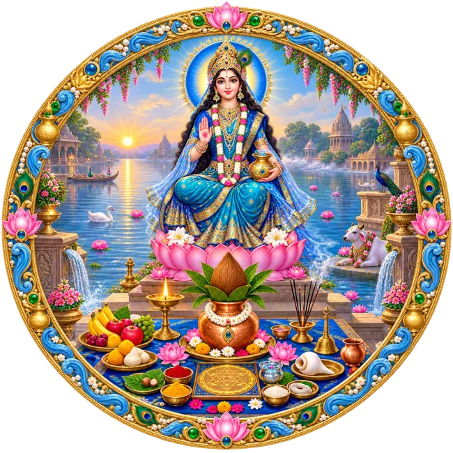 Yamunaji Sampurn Puja Vidhi Logo